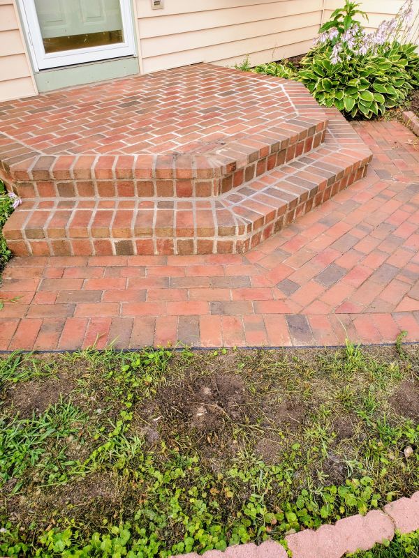 Entryway Brick Repair
